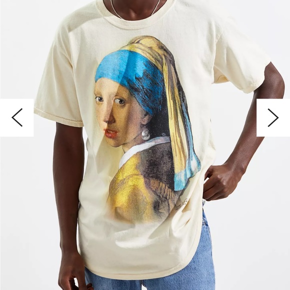 Girl with Pearl Earring tee, M - Picture 2 of 8